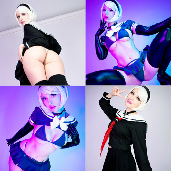 2B Sailor Fuku Cosplay