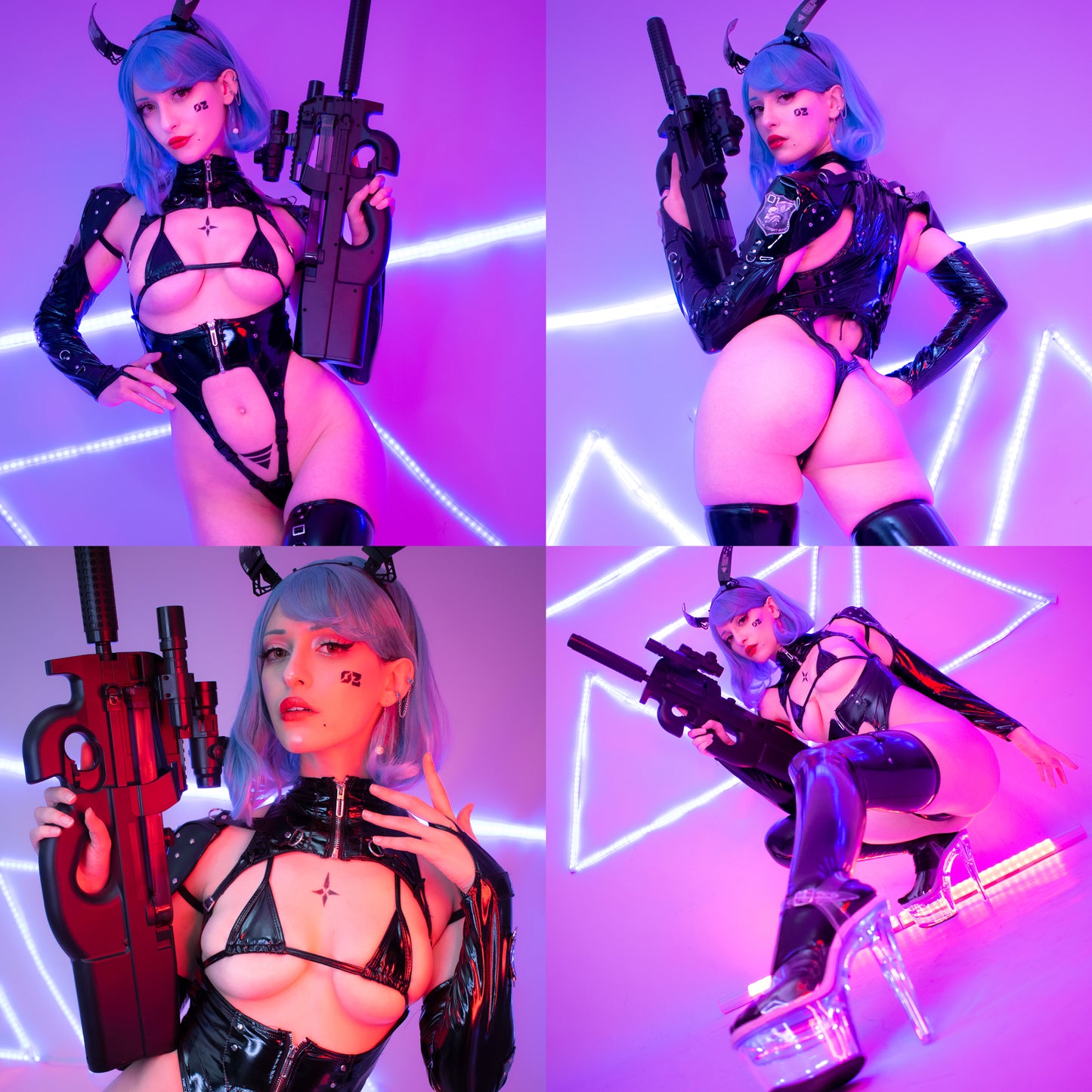 Cyber Soldier OC Collab with Aixshiteru